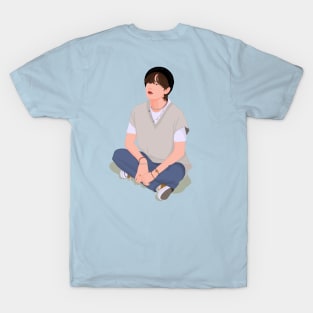 BTS V Kim Taehyung Blue T-Shirt